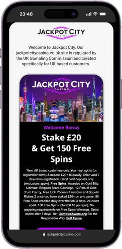 Match the bonus to your budget on Lucky Nugget
