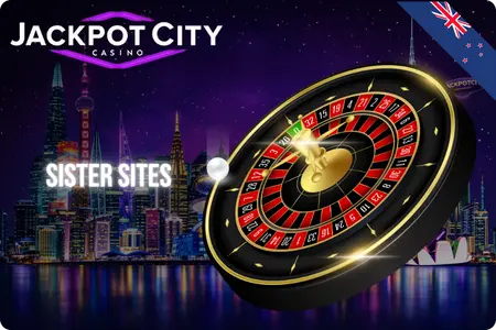 Jackpot City Casino sister sites roulette wheel